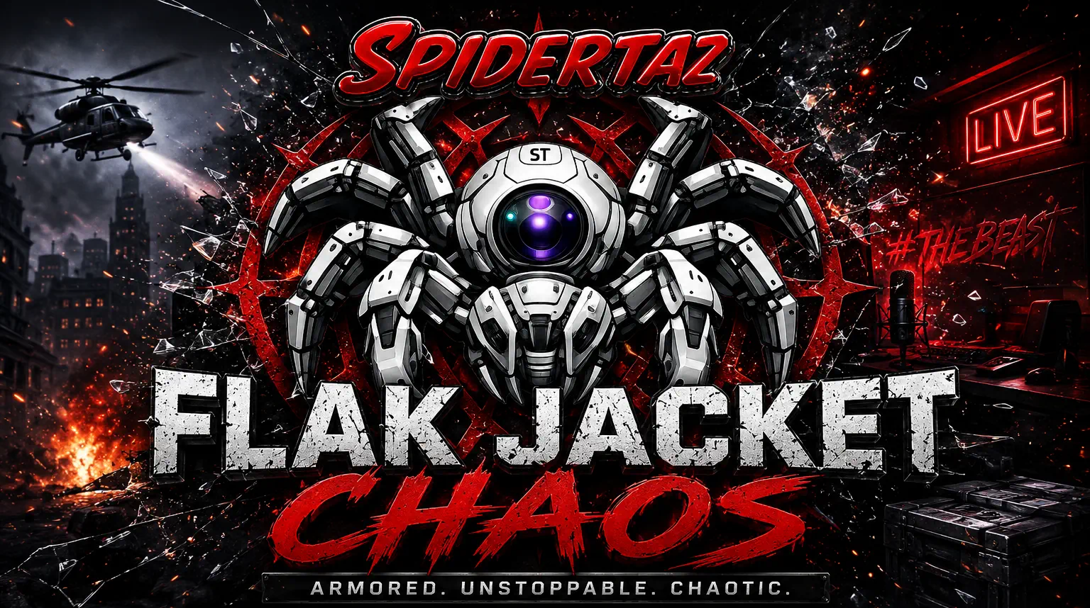 Flak Jacket Chaos by SpiderTaz