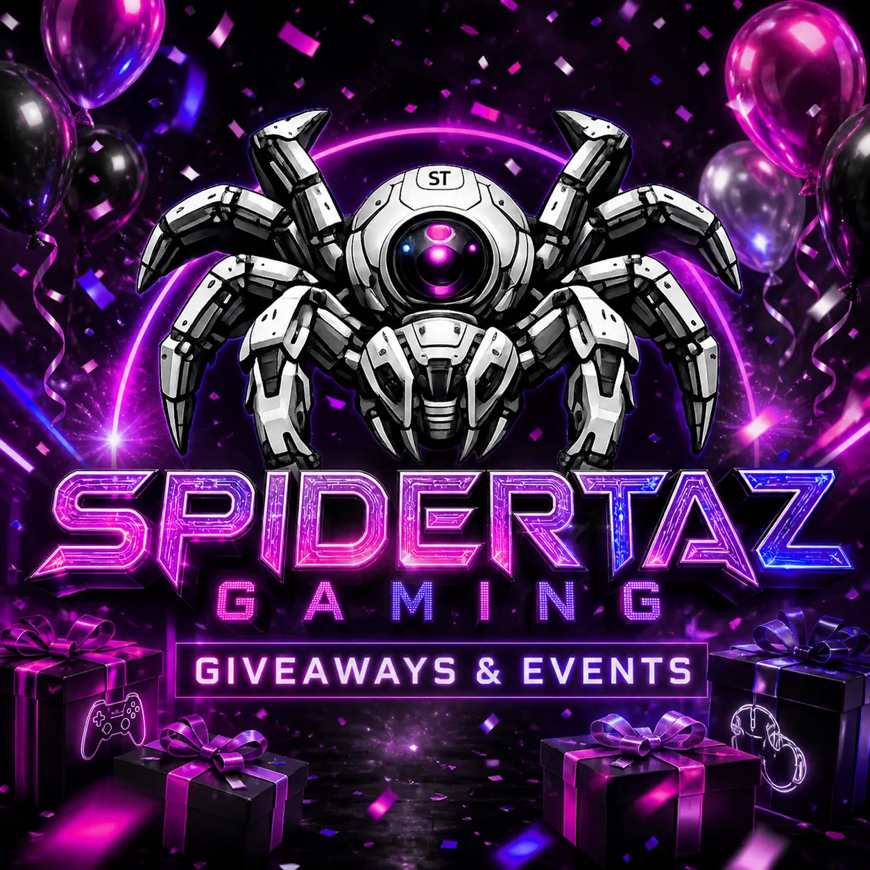 SpiderTaz Giveaways and Events