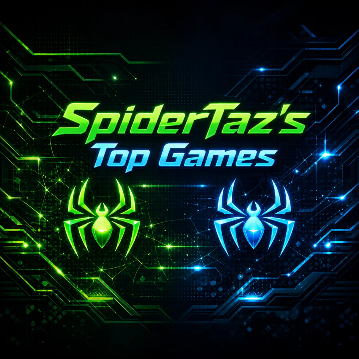 Featured games on SpiderTaz